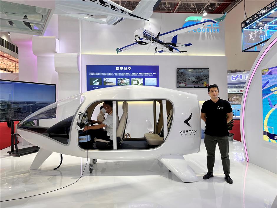shanghai startup prepares test flight for evtol air taxi